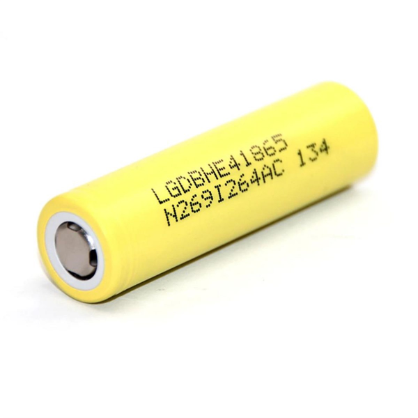 Lg 18650HE4 3.7V 2500mAh 20A Li-ion Şarj Edilebilir Pil