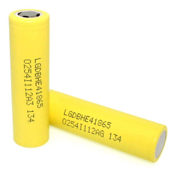 Lg 18650HE4 3.7V 2500mAh 20A Li-ion Şarj Edilebilir Pil