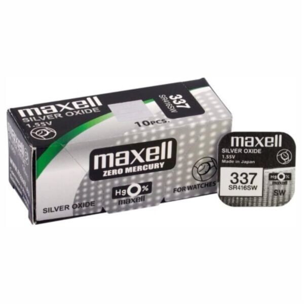 Maxell 337 SR416SW Saat Pili