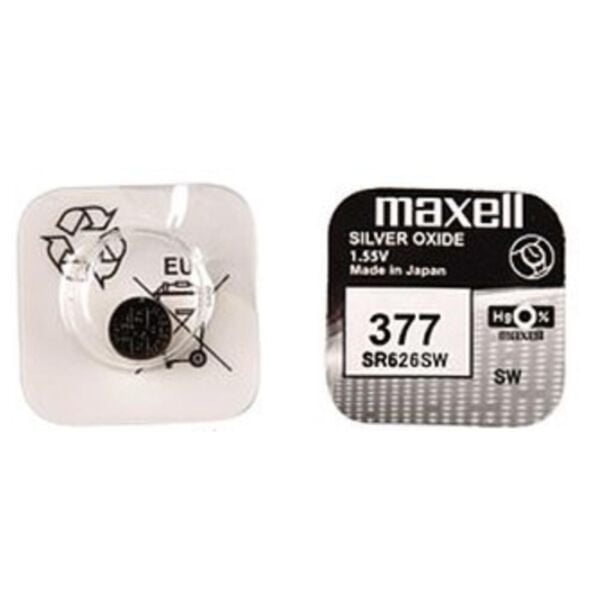 Maxell 377 SR626SW Saat Pili