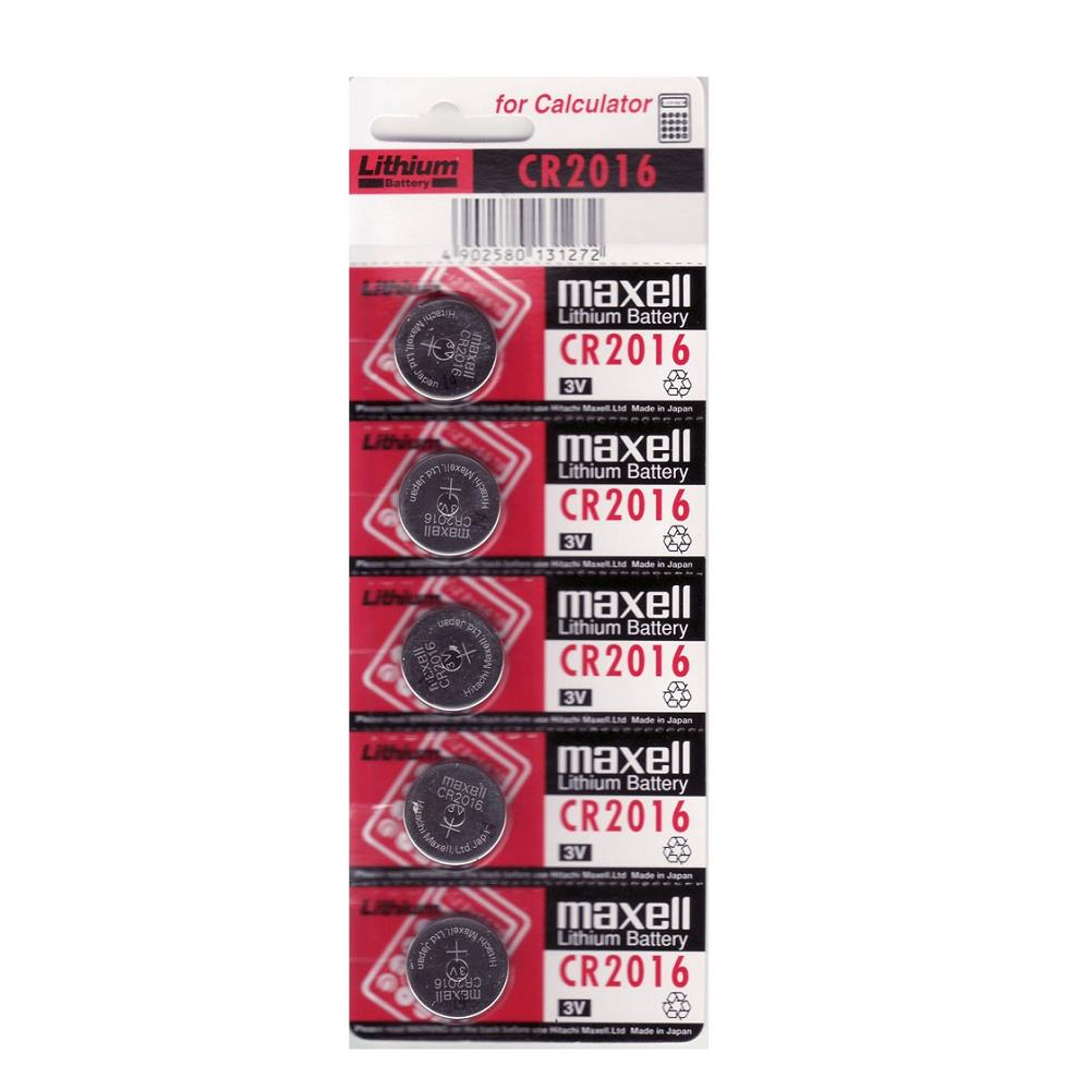 Maxell CR2016 3V Lityum Pil 5'li Paket