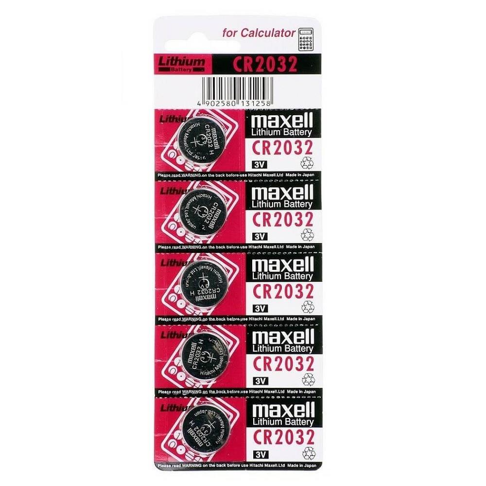 Maxell CR2032 3V Lityum Pil 5'li Paket