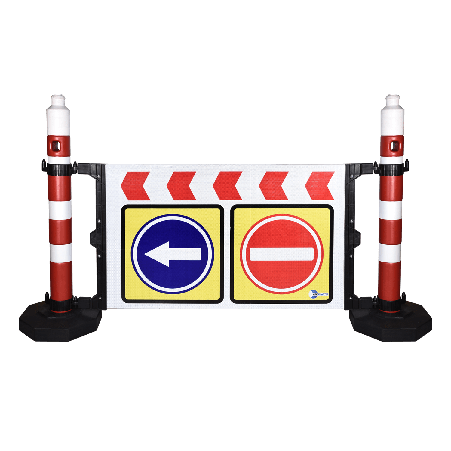 Levhalı Dikme Bariyer 150 Cm