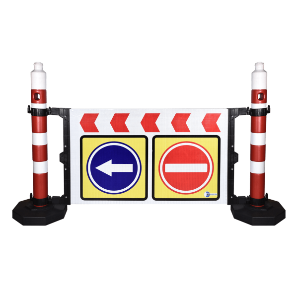 Levhalı Dikme Bariyer 150 Cm