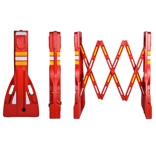 Kırmızı Akordiyon Bariyer