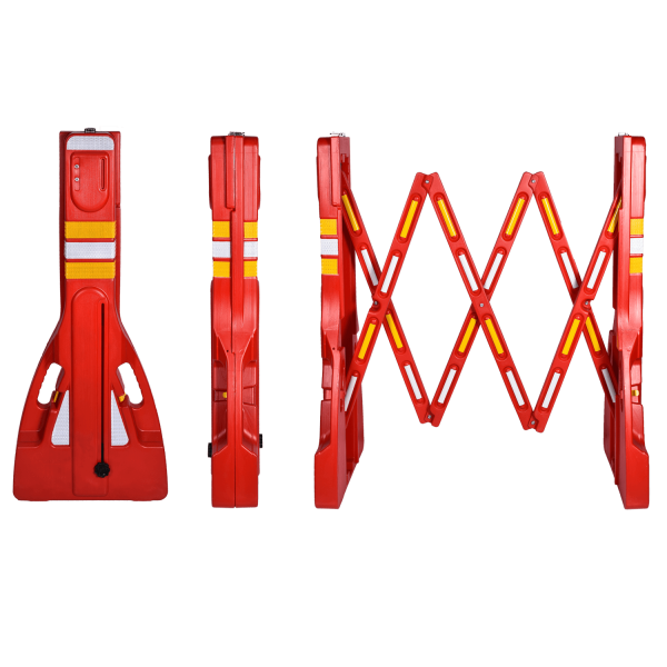 Kırmızı Akordiyon Bariyer