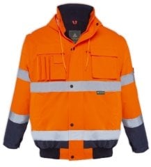 Olympus 2 + 1 Yüksek Görünürlüklü Ceket Mont