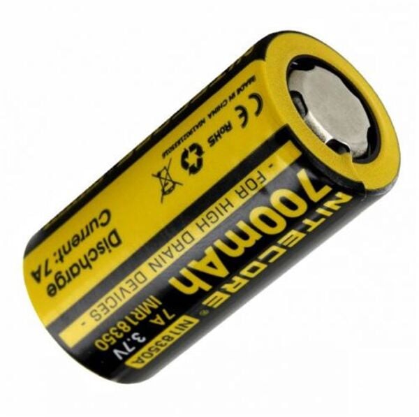 Nitecore IMR18350 700mAh Li-ion Pil