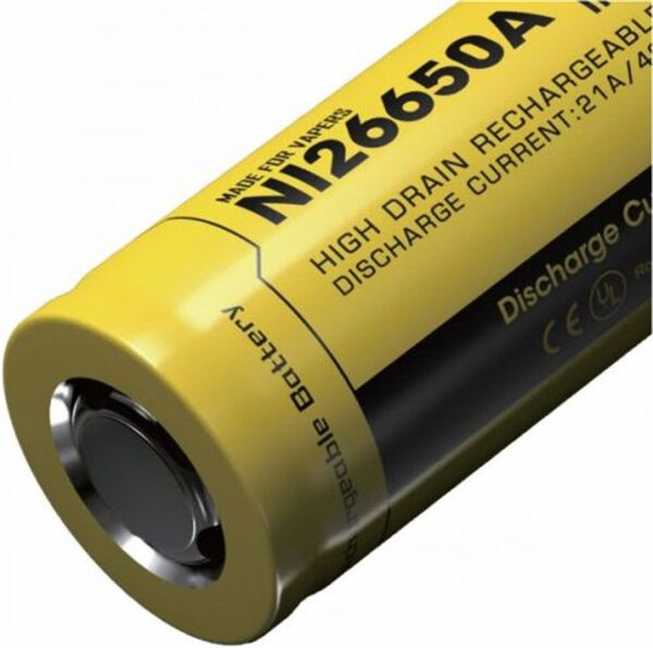 Nitecore IMR26650 4200mAh 40A Li-ion Şarj Edilebilir Pil