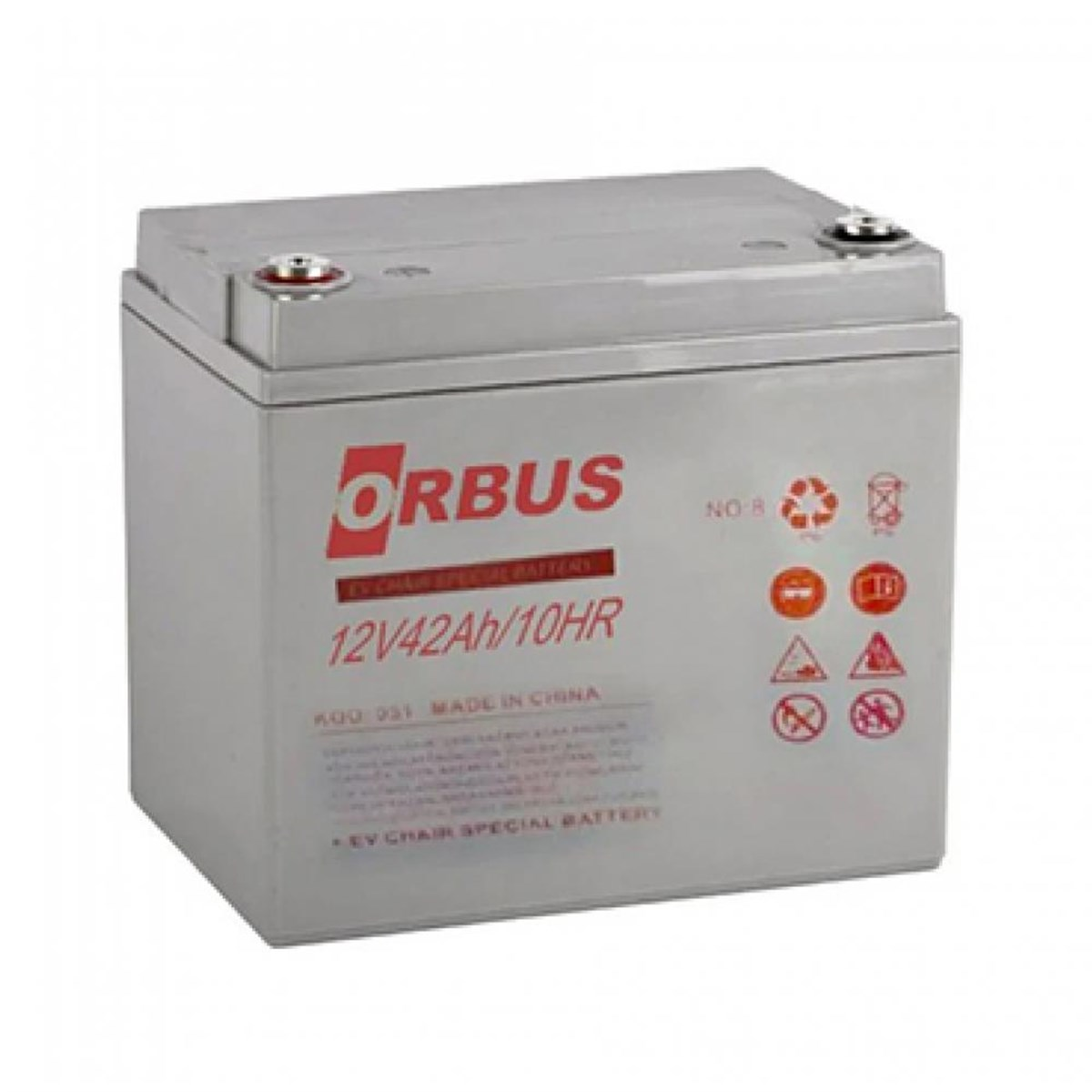 Orbus 12V 42Ah Jel Akü