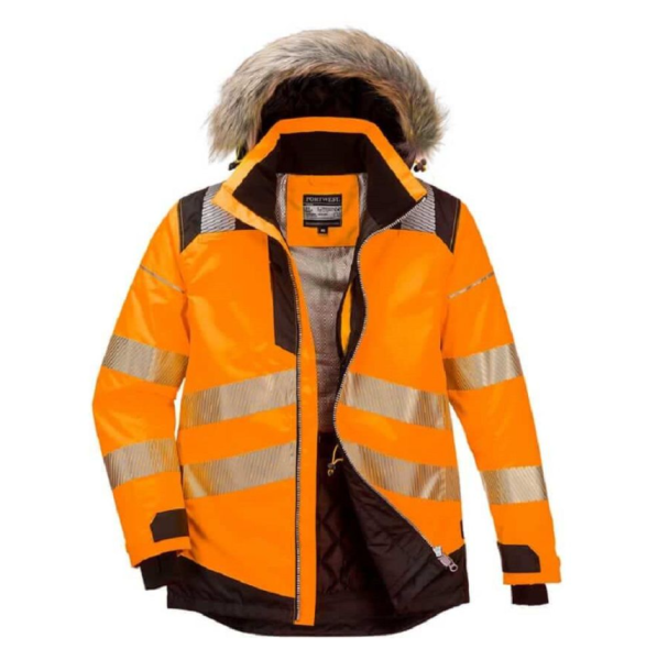 Portwest PW369 PW3 Hi-Vis Kışlık Parka Ceket