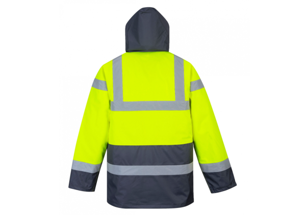 Portwest S466  Hi-Vis Çift Renkli Trafik Parka