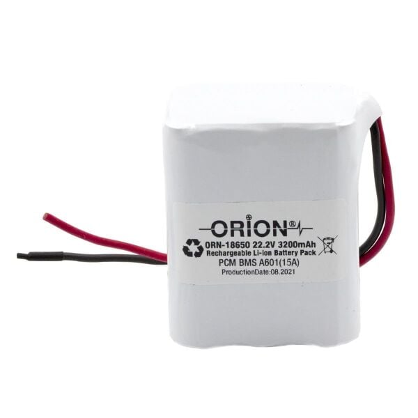 Orion 18650 22.2V 3200mAh 6S1P Bms Devreli Li-ion Şarjlı Pil