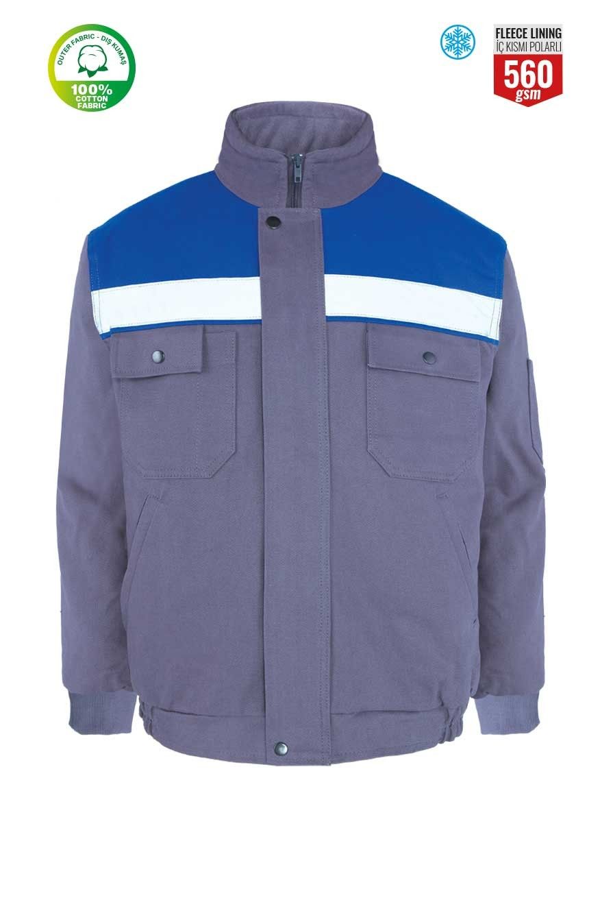 Myform Winto Mont Gri/Saks Mavi - 3XL