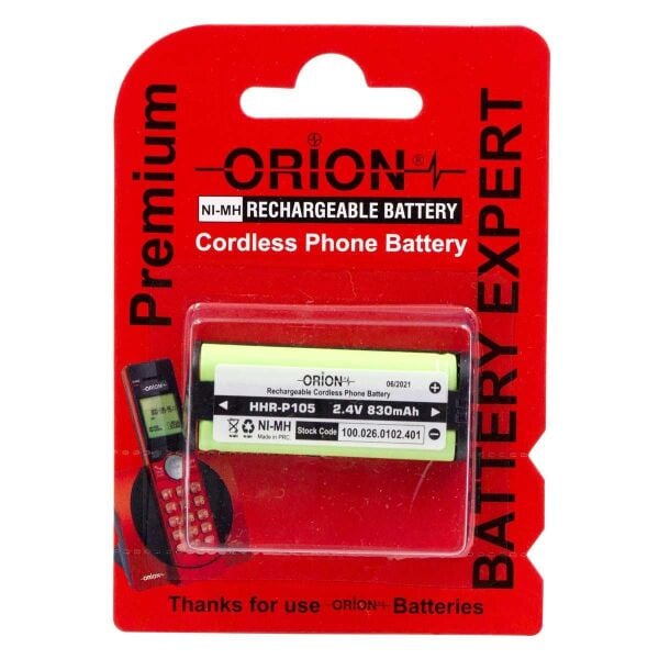 Orion HHR-P105 2.4V 830mAh Telsiz Telefon Pili