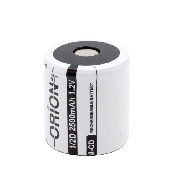 Orion 1/2D 1.2V 2500mAh 3C NiCD Pil
