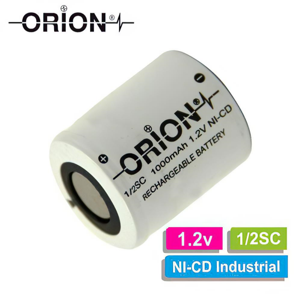 Orion 1/2SC 1.2V 1000mAh NiCD Pil