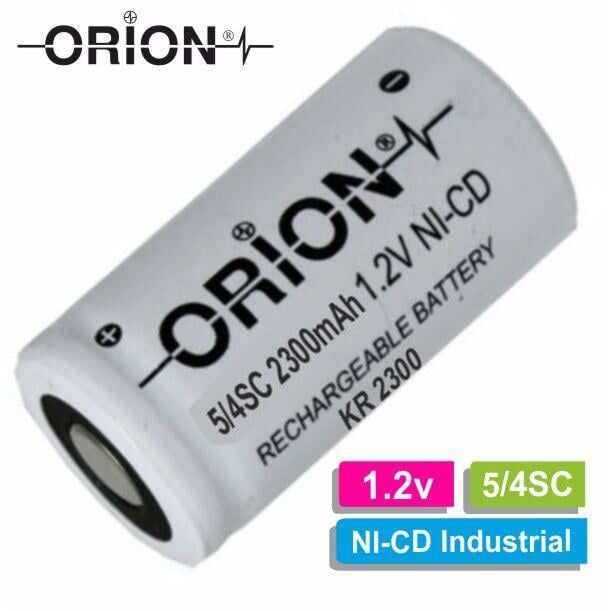 Orion 5/4SC 1.2V 2300mAh 3C NiCD Pil