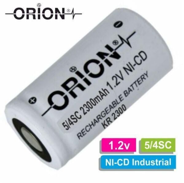 Orion 5/4SC 1.2V 2300mAh 3C NiCD Pil