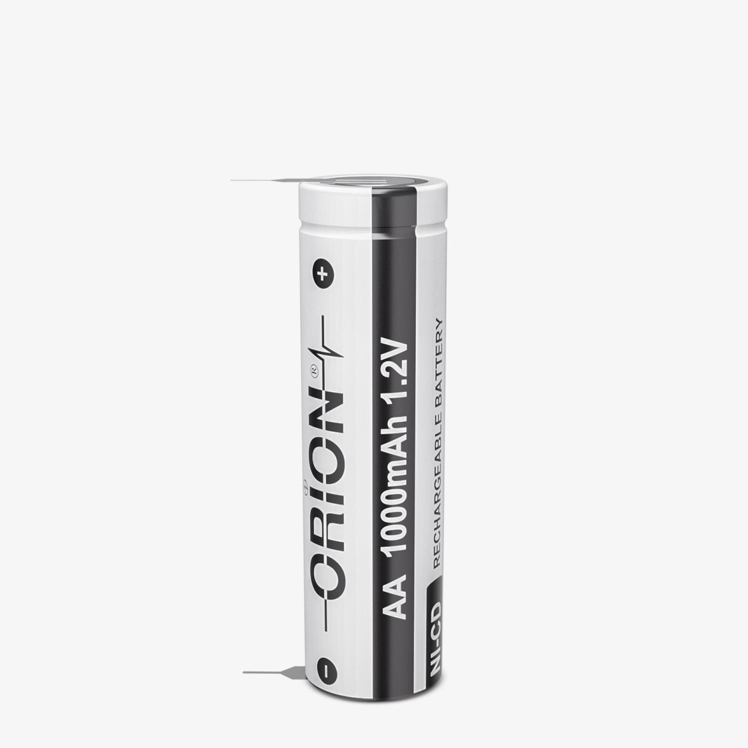 Orion AA 1.2V 1000mAh NiCD 2 Ayaklı Pil