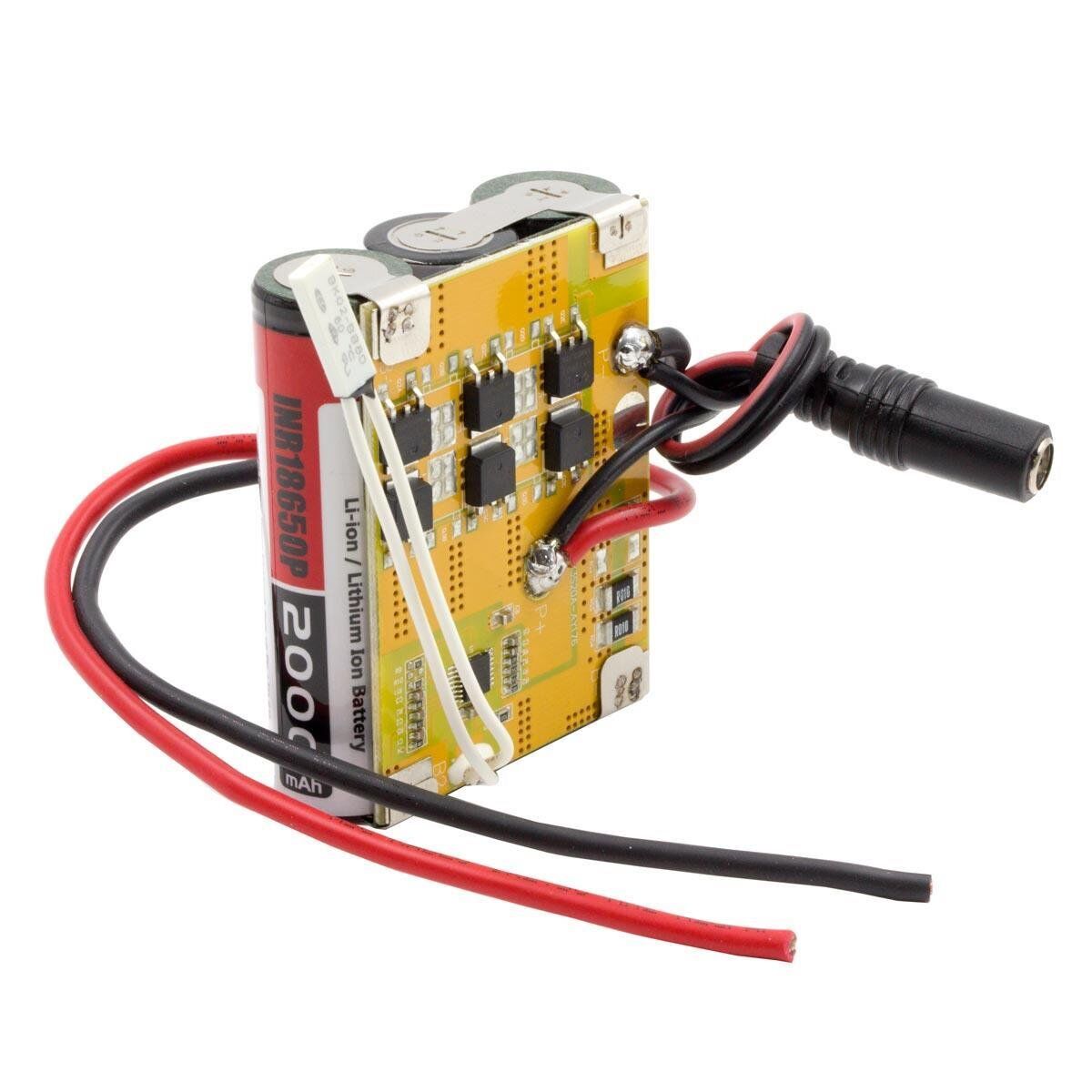 Orion 18650 11.1V 2000mAh 15C 3S Bms Devreli Şarj Konnektörlü Matkap Pili