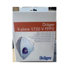 Dräger X-plore 1720 V FFP2 D Ventilli Toz Maskesi  10 adet