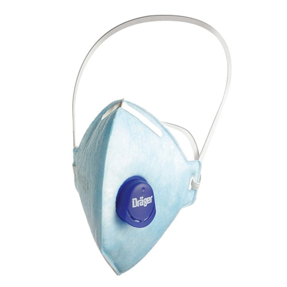 Dräger X-plore 1720 V FFP2 D Ventilli Toz Maskesi  10 adet