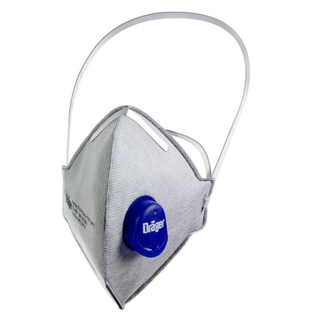Dräger X-plore 1720 V Odour FFP2 D Ventilli Toz Maskesi - 10 adet