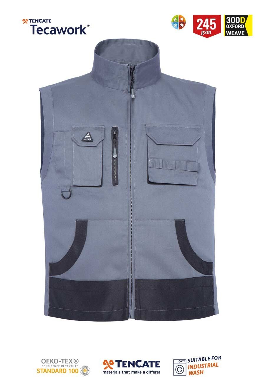 Myform Osaka Yelek Çok Cepli