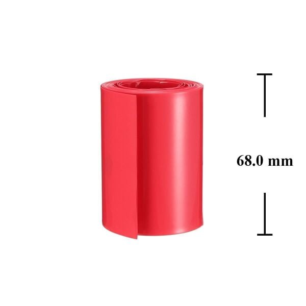 Orion 68mm 5 Metre Kırmızı Pil Kaplama - Shrink