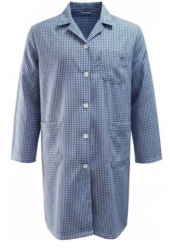 Kadın İş Önlüğü Kareli