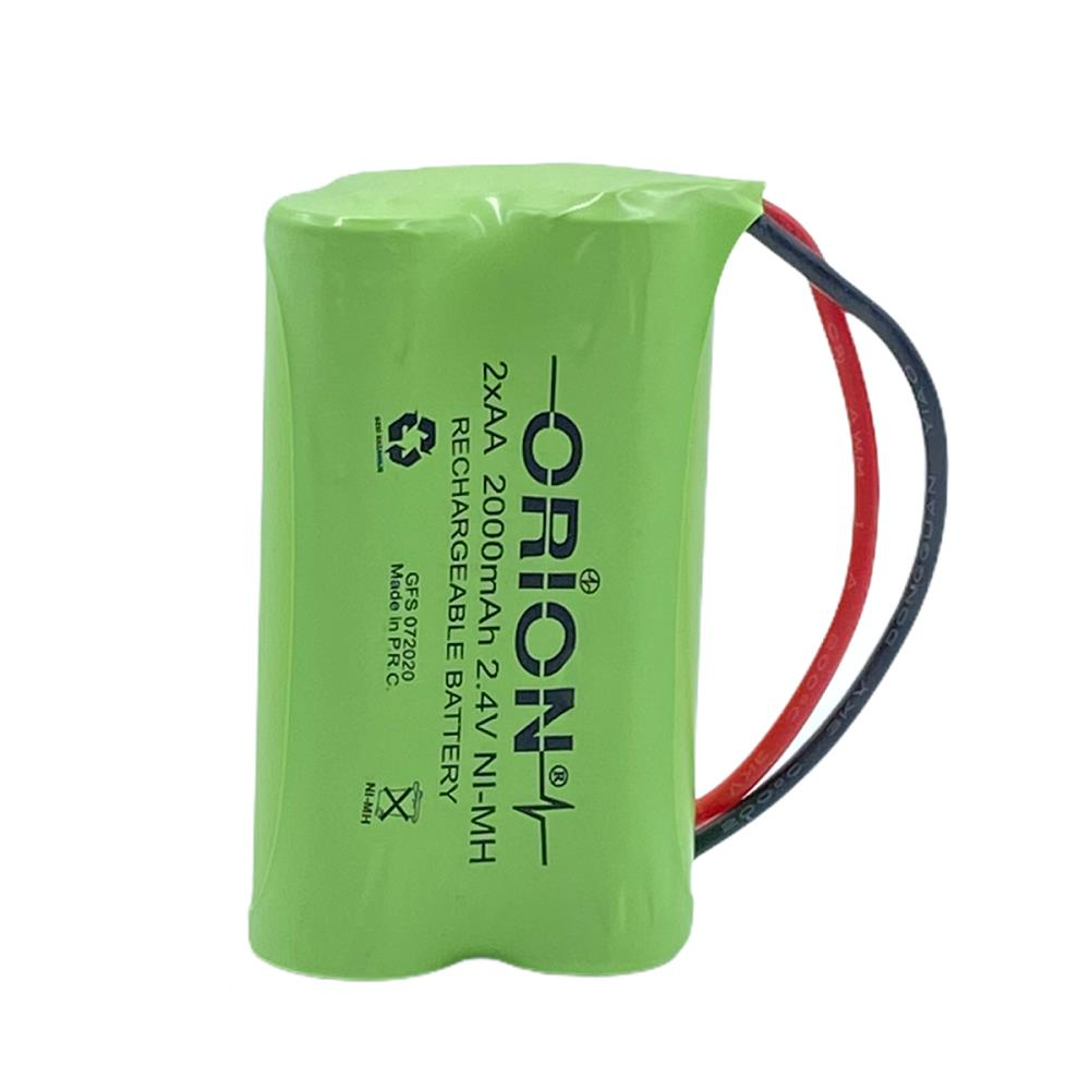 Orion 2.4v Ni-Mh AA 2000mAh Şarj Edilebilir Kalem Pil - Kablolu