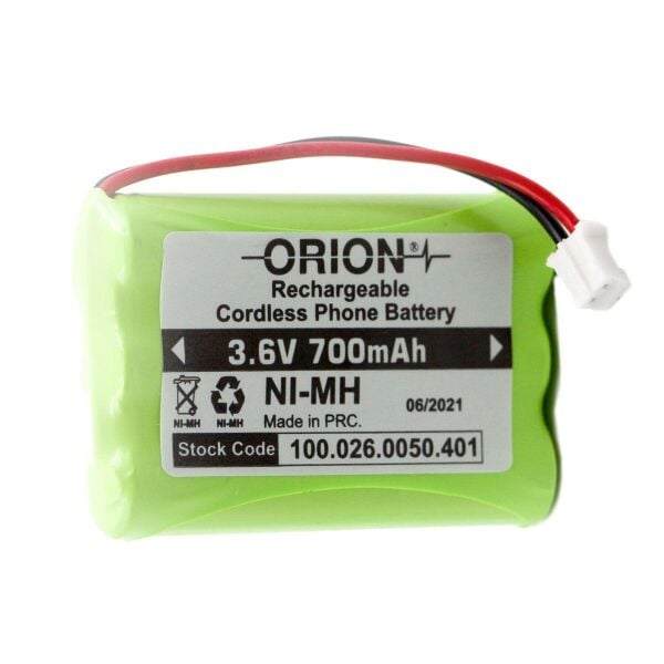 Orion 3.6V 700mAh NiMH Telsiz Telefon Pil