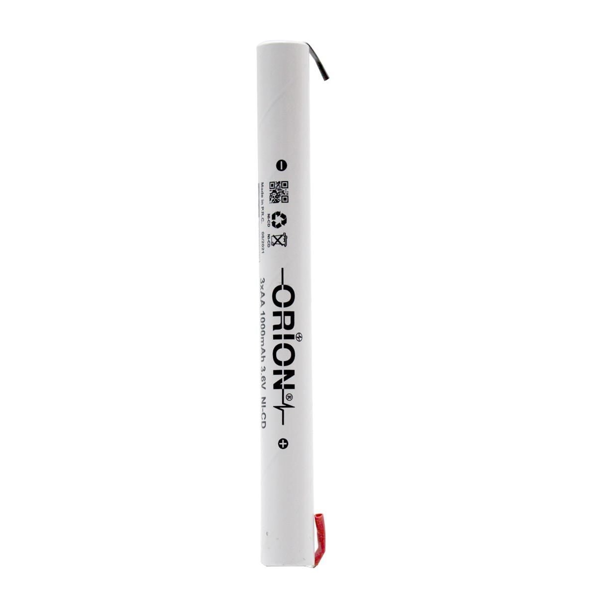 Orion 3.6V Ni-Cd AA 1000mAh Şarj Edilebilir Kalem Pil - Ayaklı