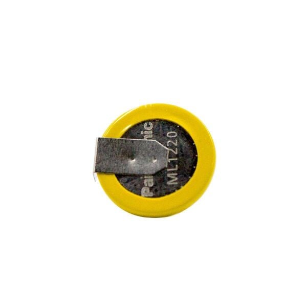 Panasonic ML1220 / HFN 3V Şarj Edilebilir Lityum Pil Yatık 2 Ayak