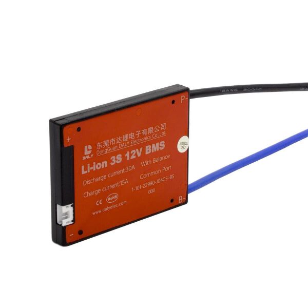 Daly BMS 3S 30A 12V Li-ion Kontrol Devresi