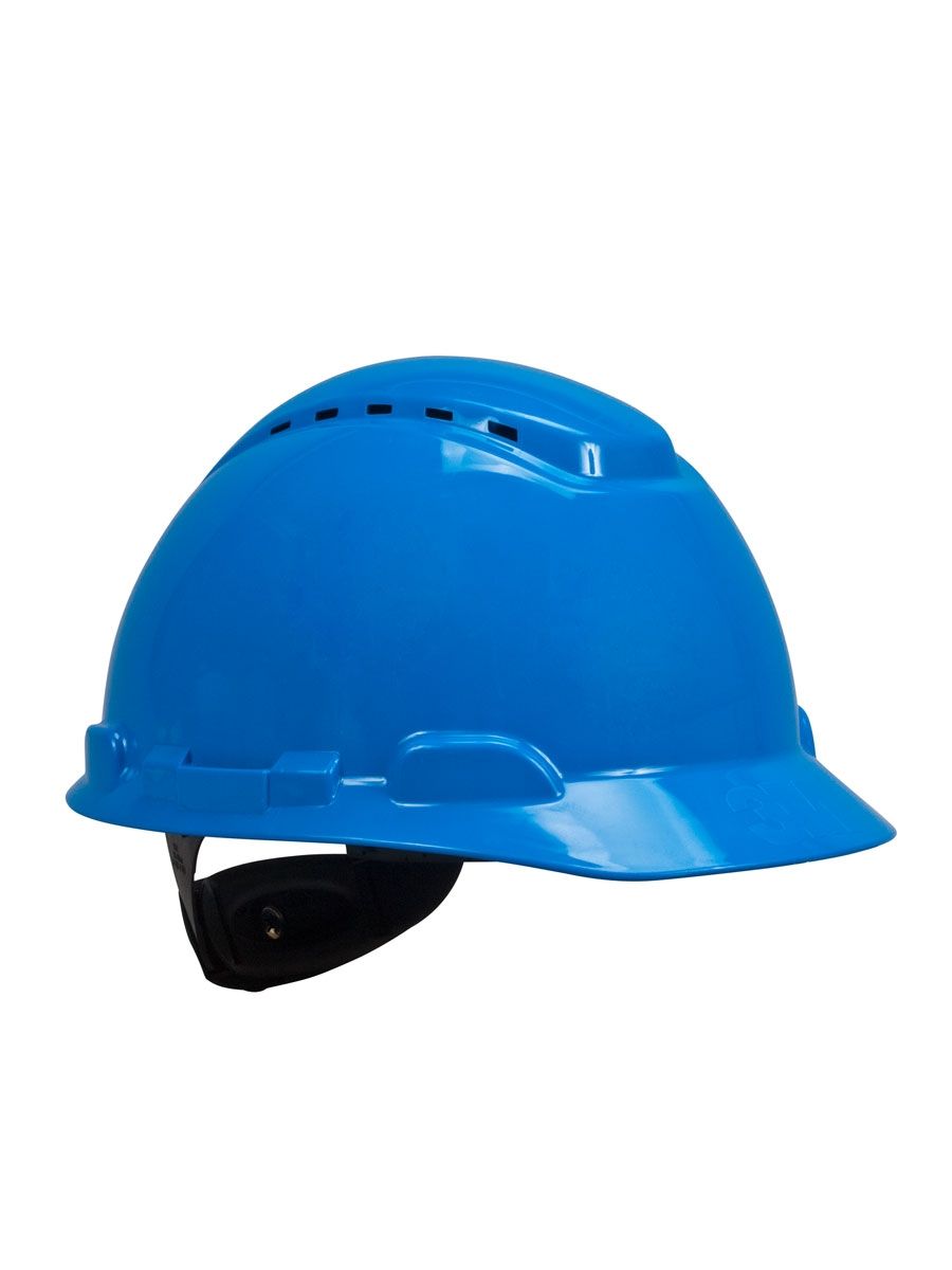 3M H700 Vidalı Havalandırmalı Baret Mavi
