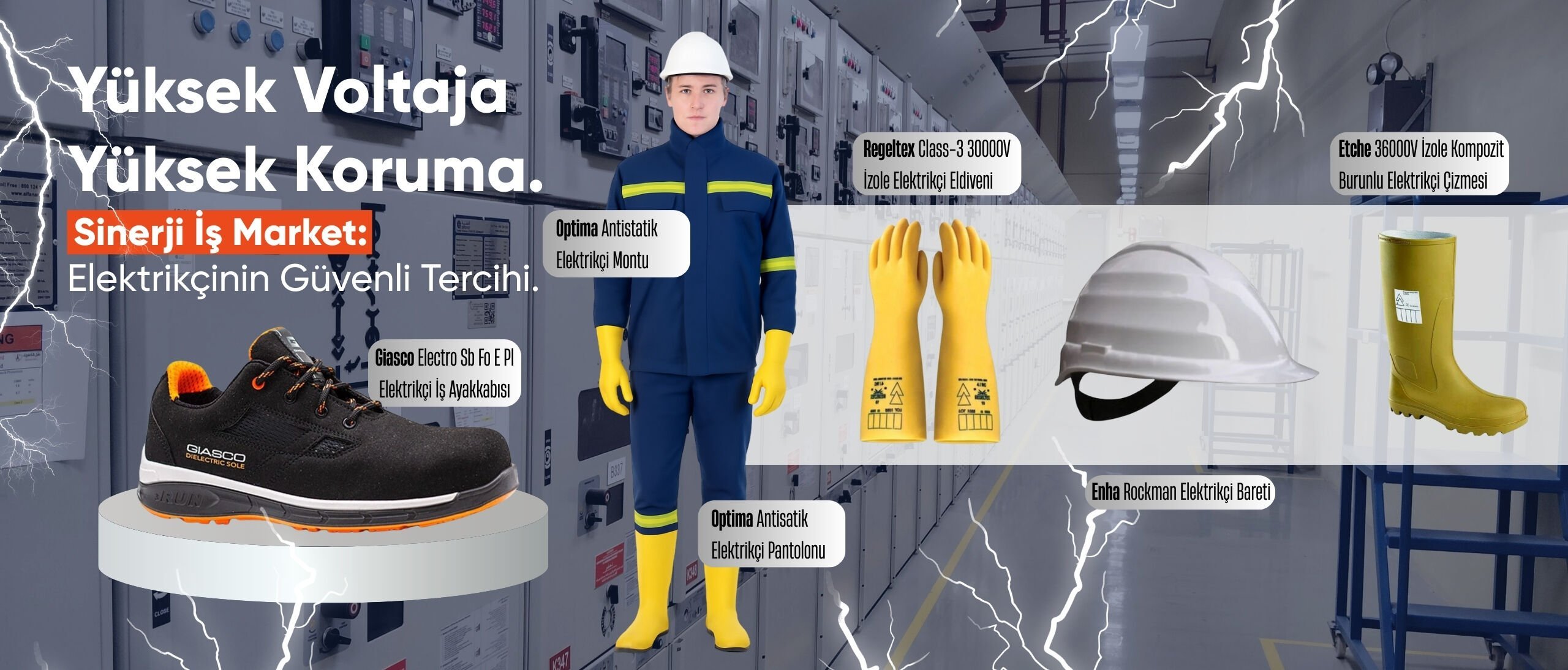 Elektrikçi Kişisel Koruyucu