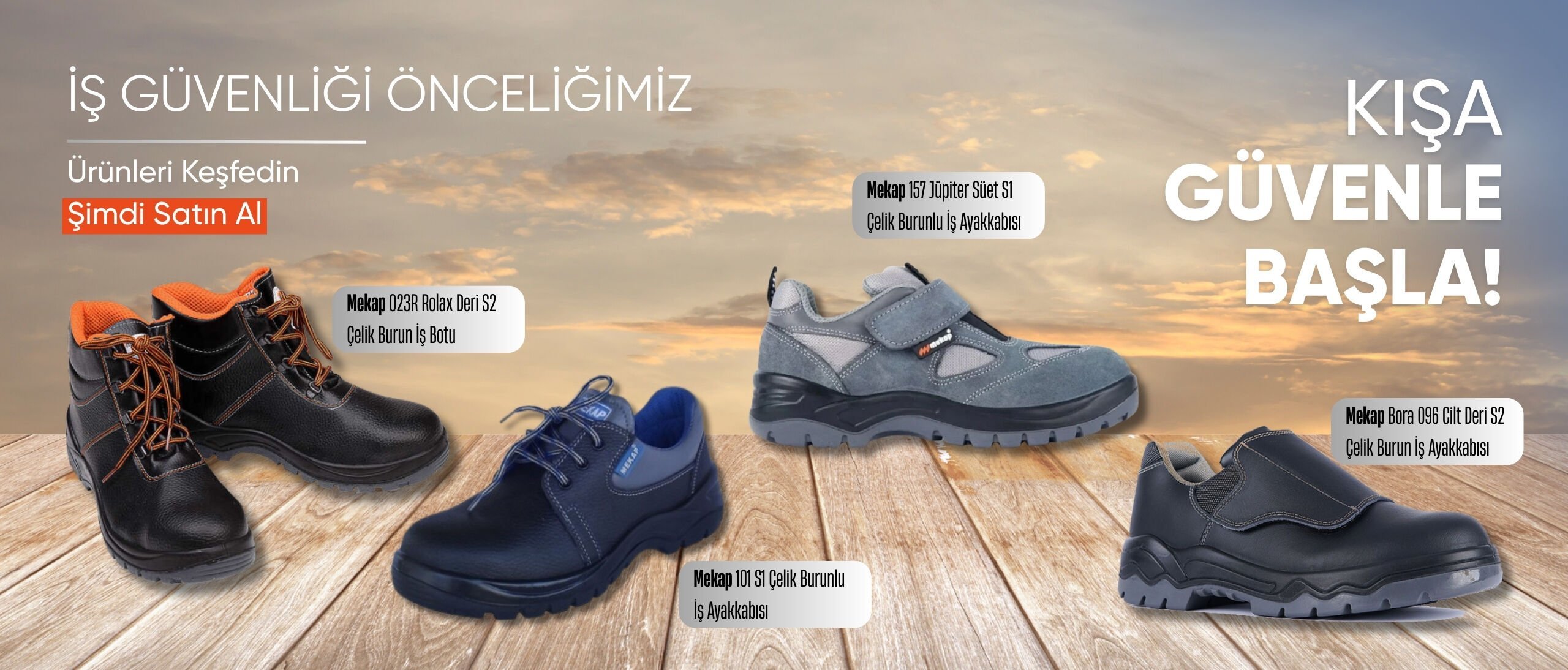 Mekap İş Ayakkabıları